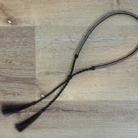 NEW - Horse Hair Braided - Stampede String Hat Band - Picture 2 of 16